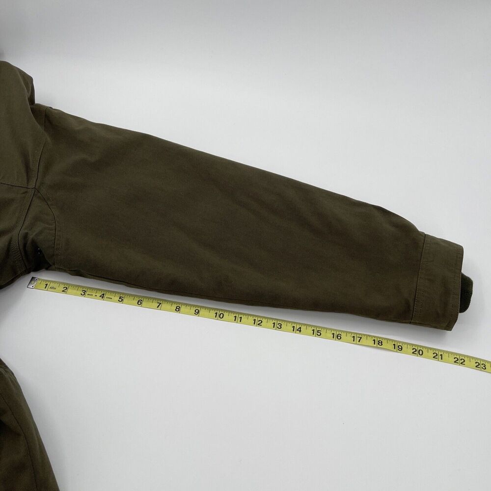 LL Bean Blanket Lined Hooded Jacket Mens Tall Large‎ Green - Picture 11 of 11